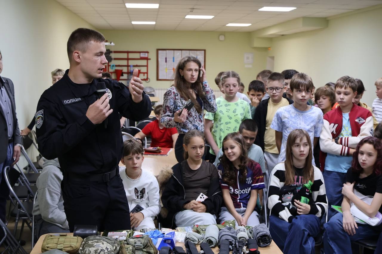 Представники НАВС провели практичні заняття для школярів