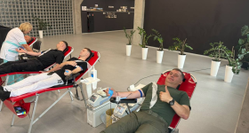 122 донори за два дні: у НАВС здали кров для поранених військових