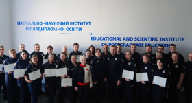 У НАВС завершили спеціалізацію поліцейські Служби освітньої безпеки