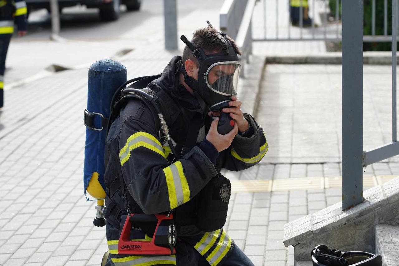 У НАВС спільно з ДСНС відпрацьовували захист під час обстрілів