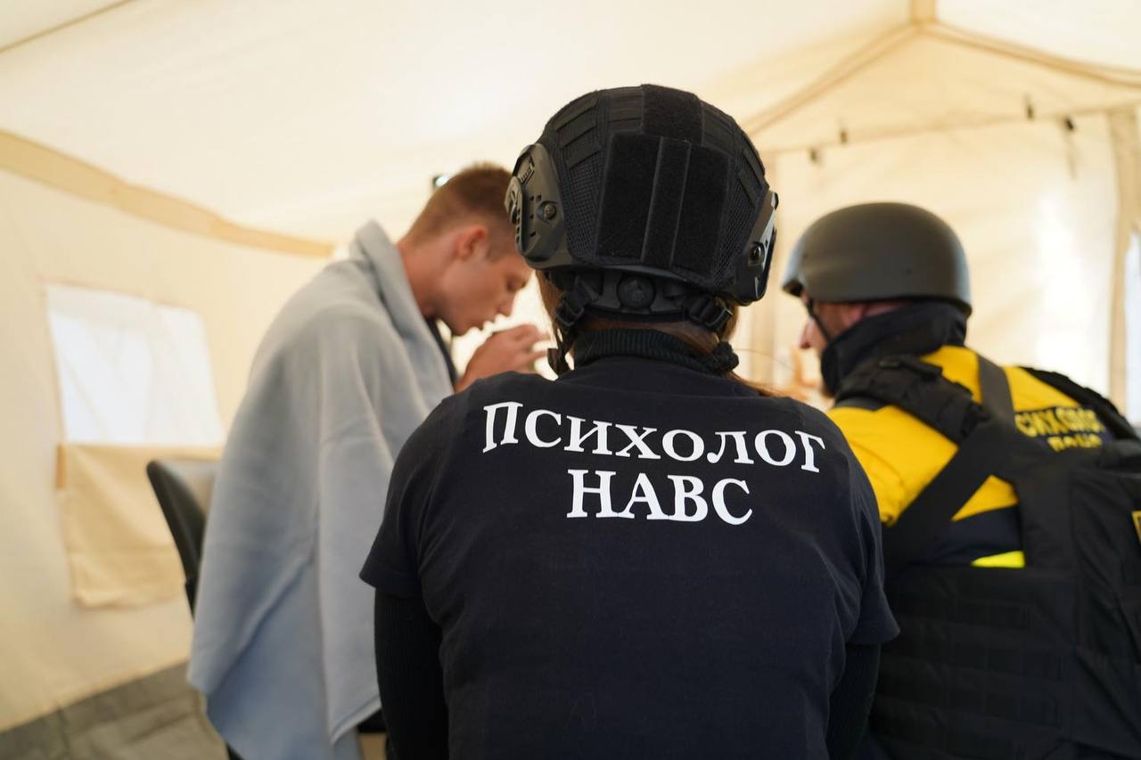 У НАВС спільно з ДСНС відпрацьовували захист під час обстрілів