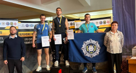 Курсанти академії – призери відкритого чемпіонату Полтавської області з гирьового спорту