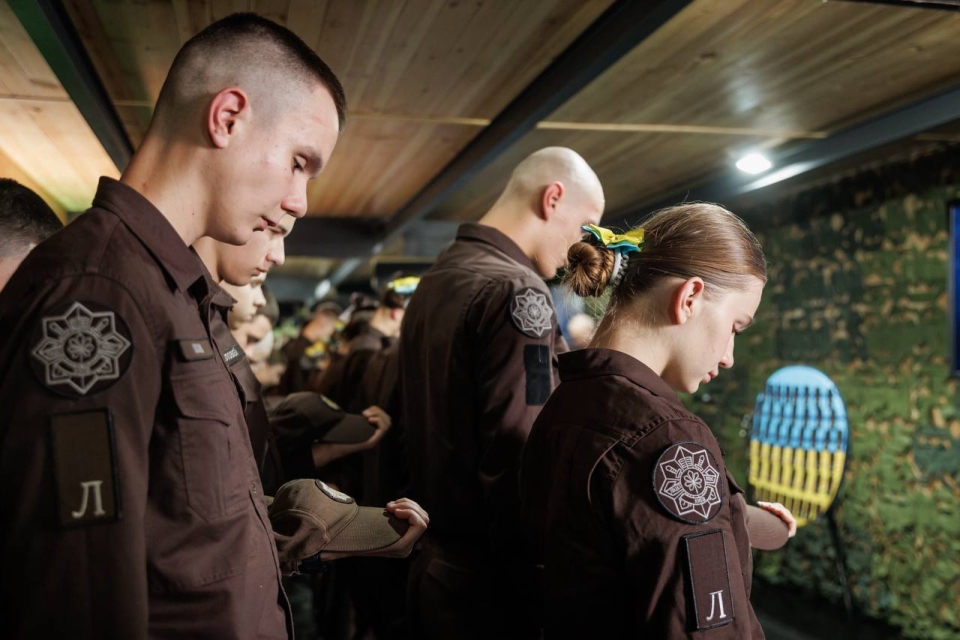 Першокурсники Київського ліцею МВС виголосили Клятву ліцеїста