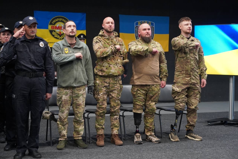 Служити і захищати: курсанти НАВС склали Присягу працівника поліції