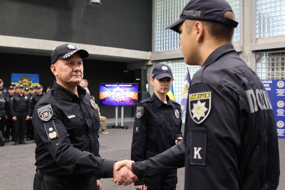 Служити і захищати: курсанти НАВС склали Присягу працівника поліції