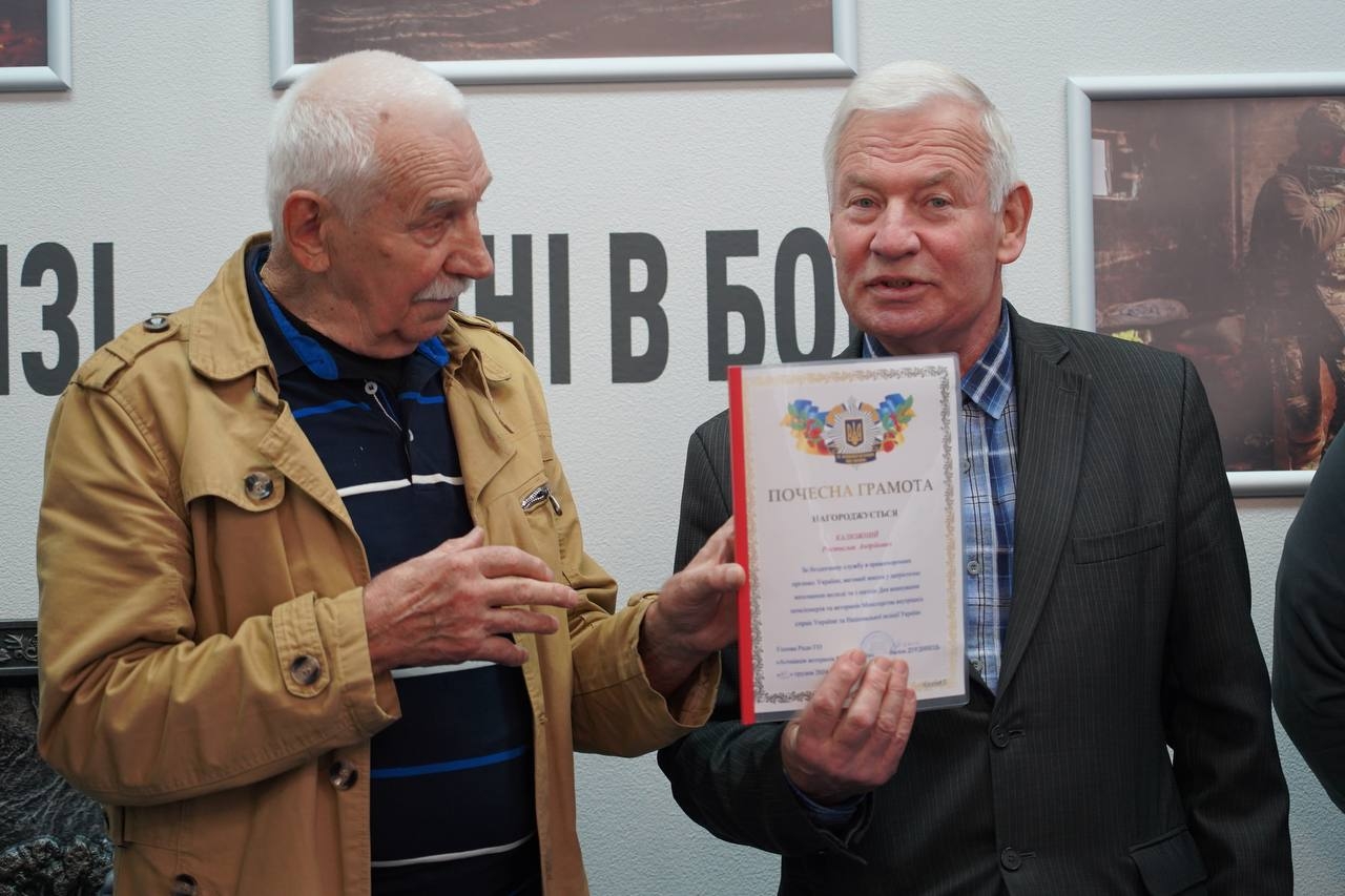 Відзначили багаторічну працю ветерана-правоохоронця