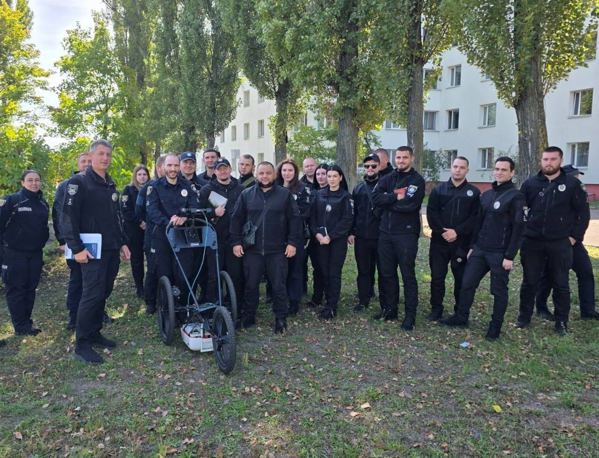 Підвищення кваліфікації криміналістів: опанування сучасних георадарів систем GSSI UtilityScan DF