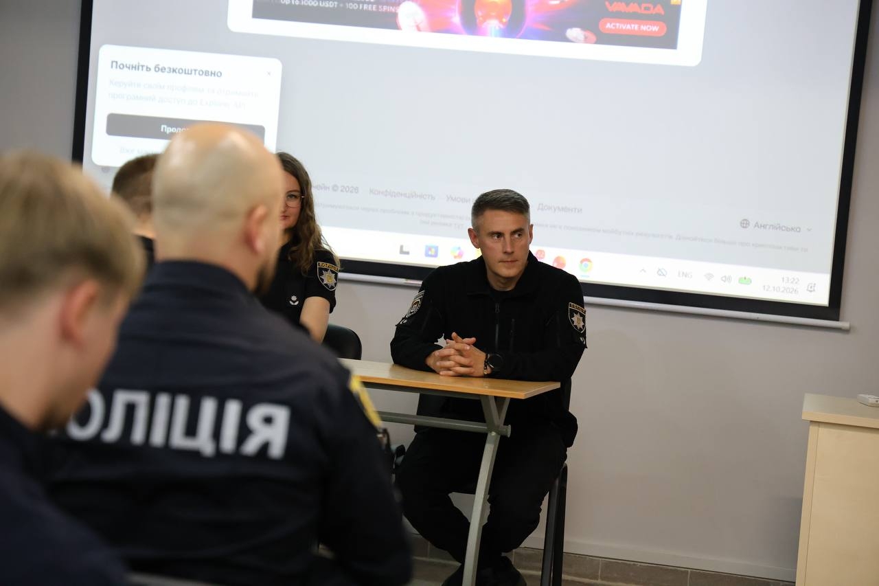Бінарне заняття за участю працівника Департаменту кіберполіції НПУ