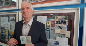 Рада ветеранів НАВС вручила пам’ятну відзнаку ліквідатору аварії на ЧАЕС
