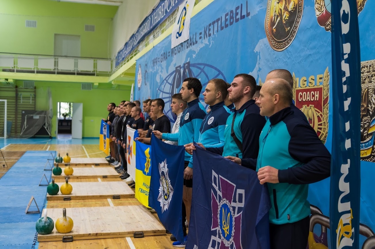 Збірна команда НАВС – чемпіони Київської міської організації ФСТ «Динамо» України з гирьового спорту