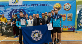 Збірна команда НАВС – чемпіони Київської міської організації ФСТ «Динамо» України з гирьового спорту