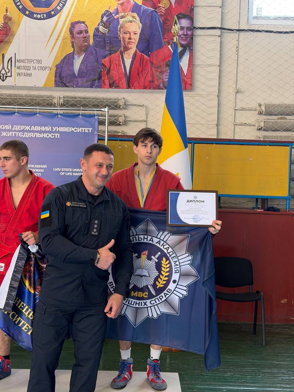 Збірна НАВС – серед призерів чемпіонату з самбо
