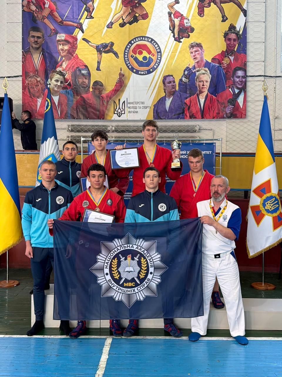 Збірна НАВС – серед призерів чемпіонату з самбо