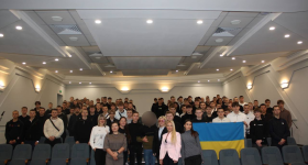 Захист українського неба – покликання і справа життя: діалог студентів із Героєм України