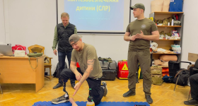 Life-Saving Skills: The National Academy of Internal Affairs Held a Pair-Based Training Session on First Aid for Educational Security Officers [translations pending]