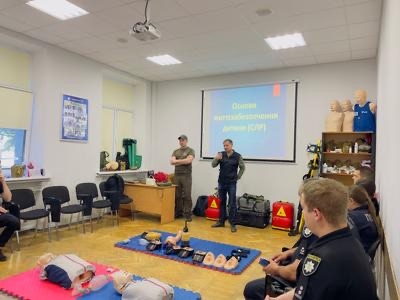 Life-Saving Skills: The National Academy of Internal Affairs Held a Pair-Based Training Session on First Aid for Educational Security Officers
