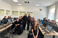 Бінарні заняття за участю працівника практичного підрозділу Національної поліції України Фото