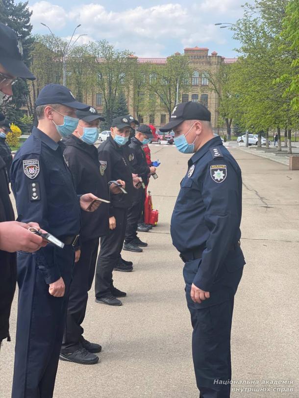 Особовий склад Національної академії внутрішніх справ традиційно долучається до проведення додаткової практичної підготовки з охорони публічного порядку під час Великодніх свят