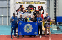 Представник академії взяв участь у чемпіонаті світу з бойових мистецтв комбат самозахист ІСО Фото