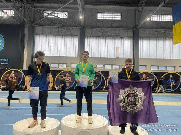 Юні легкоатлети НАВС успішно стартували в зимовому сезоні 