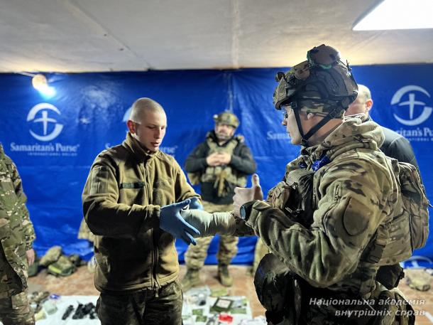  Сила в єдності: на Куп’янщині відбулося спільне тренування з тактичної медицини за участю представника