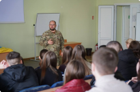 Патріотична зустріч «Революція гідності: від перших протестів до національного спротиву» Фото