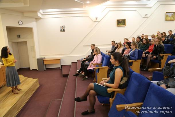 Адвокат Юлія Дузь зустрілася з представниками юридичних клінік академії 