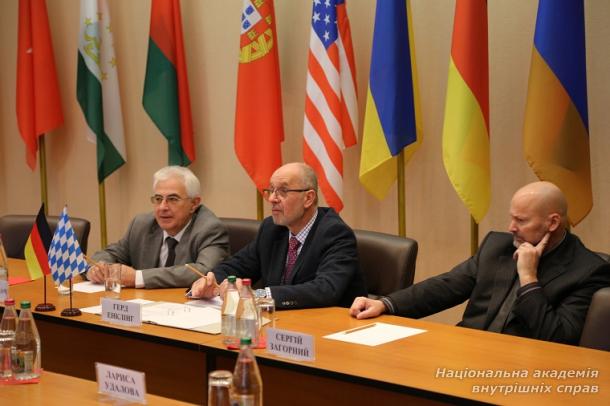 Робоча зустріч керівництва НАВС  з очільником Поліції готовності Баварії (ФРН)