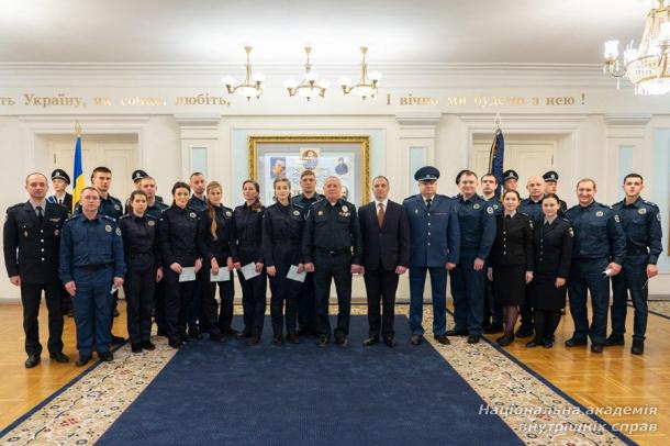 Урочисті заходи з нагоди випуску слухачів Служби судової охорони 