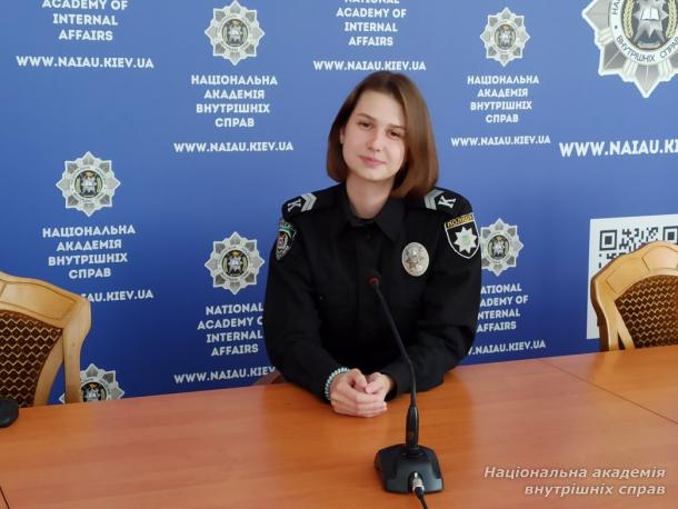 Курсант академії Софія Щур – стипендіатка  Кабінету Міністрів України photo 1