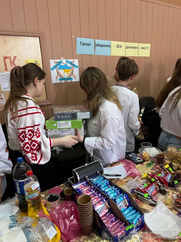 НАВС підтримала благодійну ініціативу учнів ліцею «Грааль»