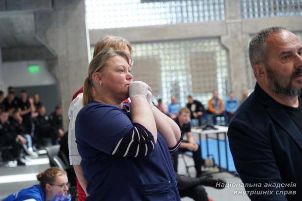 Чемпіонат із боротьби самбо серед курсантів проведено на базі Національної академії внутрішніх справ