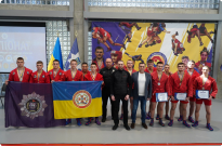 Чемпіонат із боротьби самбо серед курсантів проведено на базі Національної академії внутрішніх справ Фото