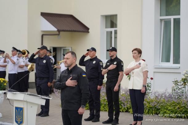 У Київському ліцеї МВС відбулося урочисте святкування Дня знань