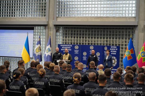 Курсанти першого курсу НАВС склали Присягу працівника поліції