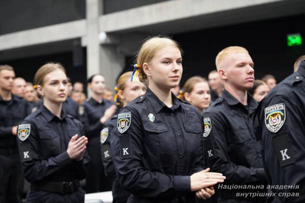 Курсанти першого курсу НАВС склали Присягу працівника поліції