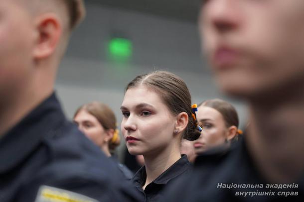 Курсанти першого курсу НАВС склали Присягу працівника поліції