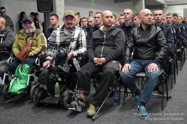 Курсанти першого курсу НАВС склали Присягу працівника поліції