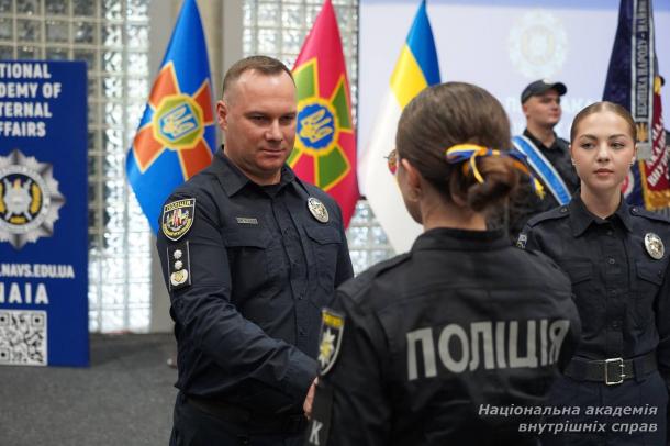 Курсанти першого курсу НАВС склали Присягу працівника поліції