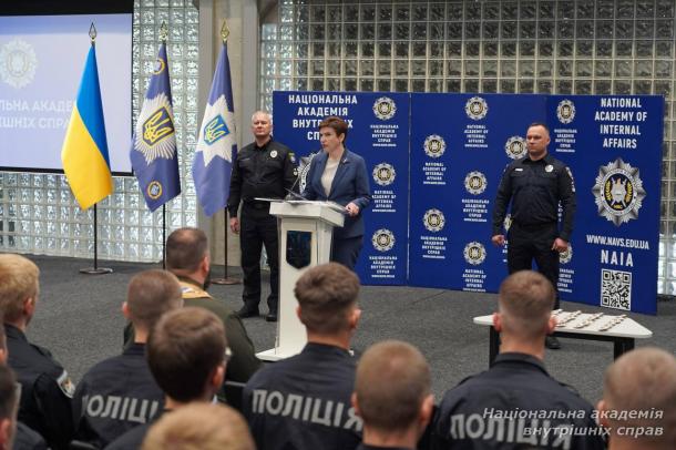 Курсанти першого курсу НАВС склали Присягу працівника поліції