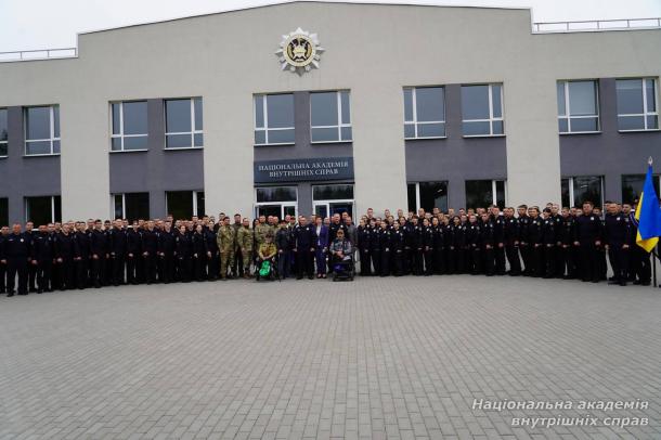 Курсанти першого курсу НАВС склали Присягу працівника поліції