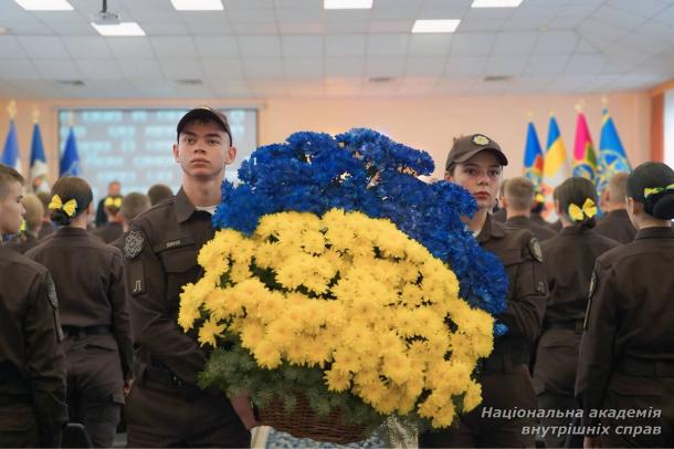 У Київському ліцеї МВС відбулася знакова подія — урочистий захід з нагоди проголошення Клятви ліцеїста.