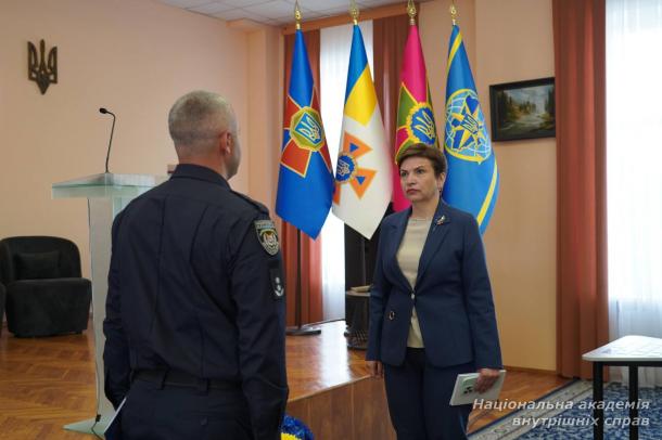 У Київському ліцеї МВС відбулася знакова подія — урочистий захід з нагоди проголошення Клятви ліцеїста.