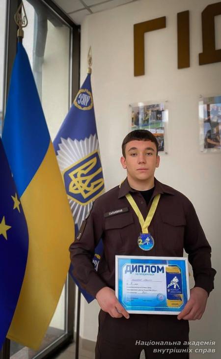 Срібний успіх ліцеїста на чемпіонаті Києва з дзюдо