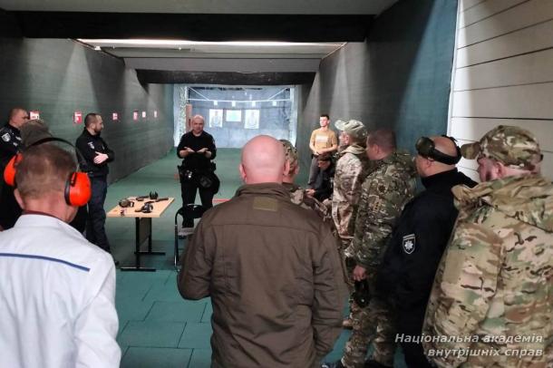 Представники НАВС долучилися до семінару-тренінгу з вогневої підготовки