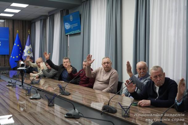 Обрано голову Ради ветеранів НАВС Обрано голову Ради ветеранів НАВС