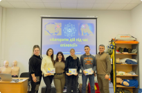 Практичний тренінг з домедичної допомоги: майбутніх фахівців НАВС навчали алгоритму дій під час епілептичного нападу Фото