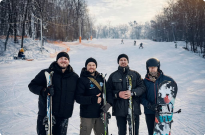 Лижне заняття на Голосіївській гірці для ветеранів: спорт, підтримка і здійснені мрії Фото