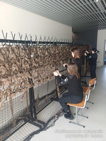 Разом до Перемоги: курсанти НАВС підтримують воїнів Разом до Перемоги: курсанти НАВС підтримують воїнів