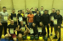 Змагання з гирьового спорту в ННІ № 1 НАВС Фото